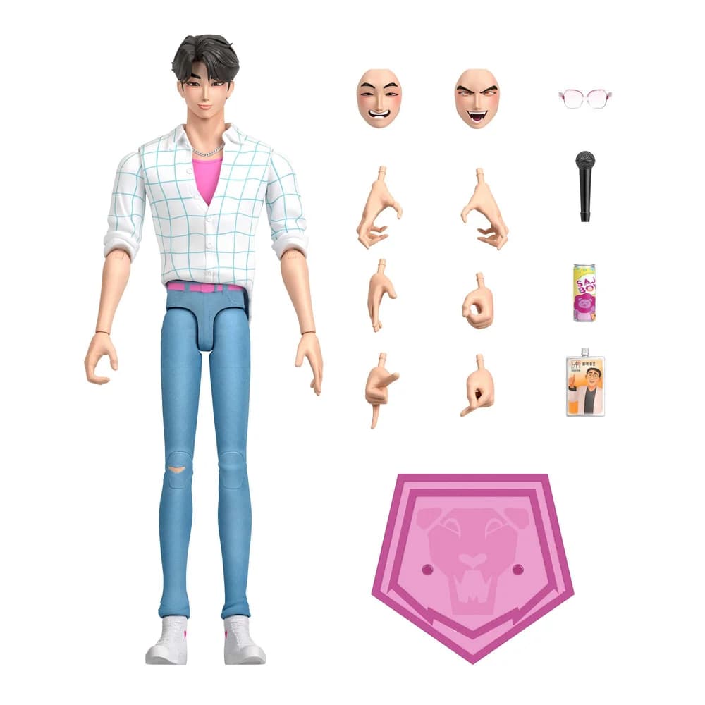 Mattel® Actionfigur KPop Demon Hunters Jinu, beweglich bunt