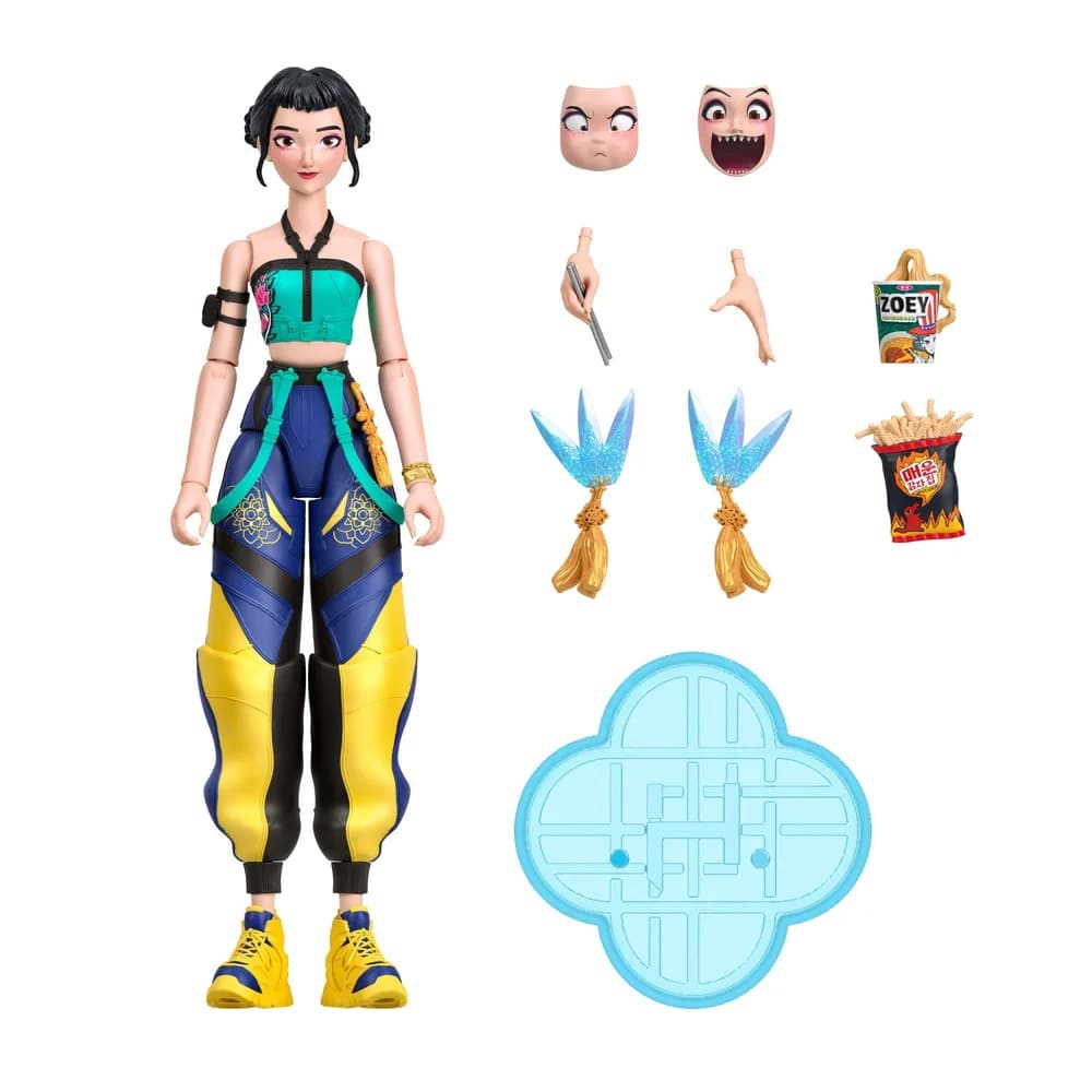 Mattel® Actionfigur KPop Demon Hunters Zoey, beweglich bunt