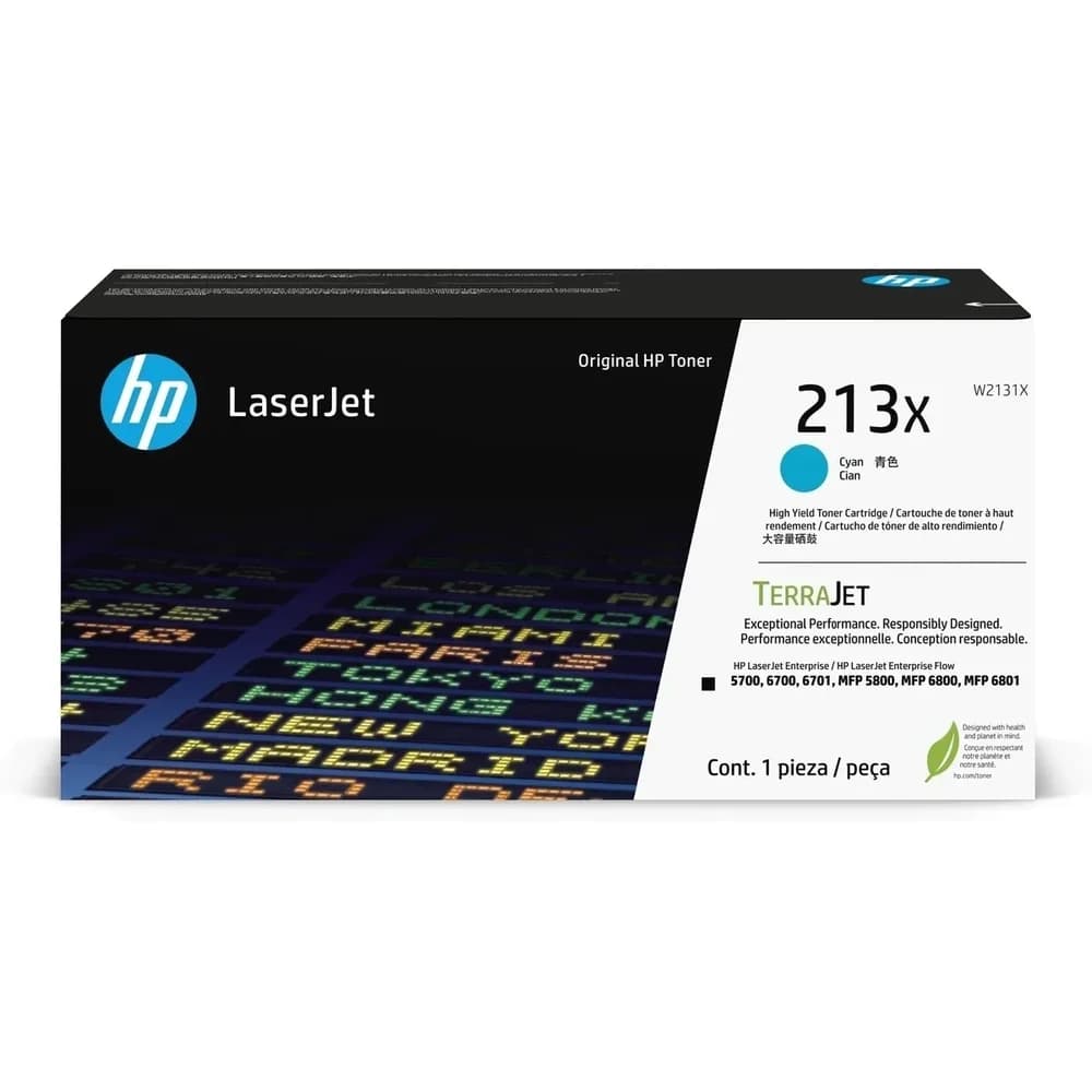 HP Toner 213X cyan