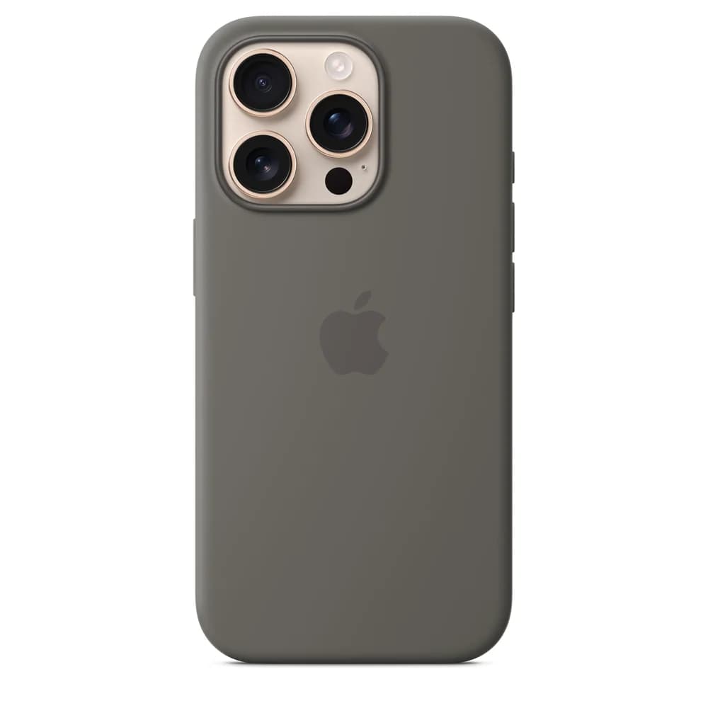 Apple iPhone 16 Pro Silikon Case, steingrau MYYL3ZM/A