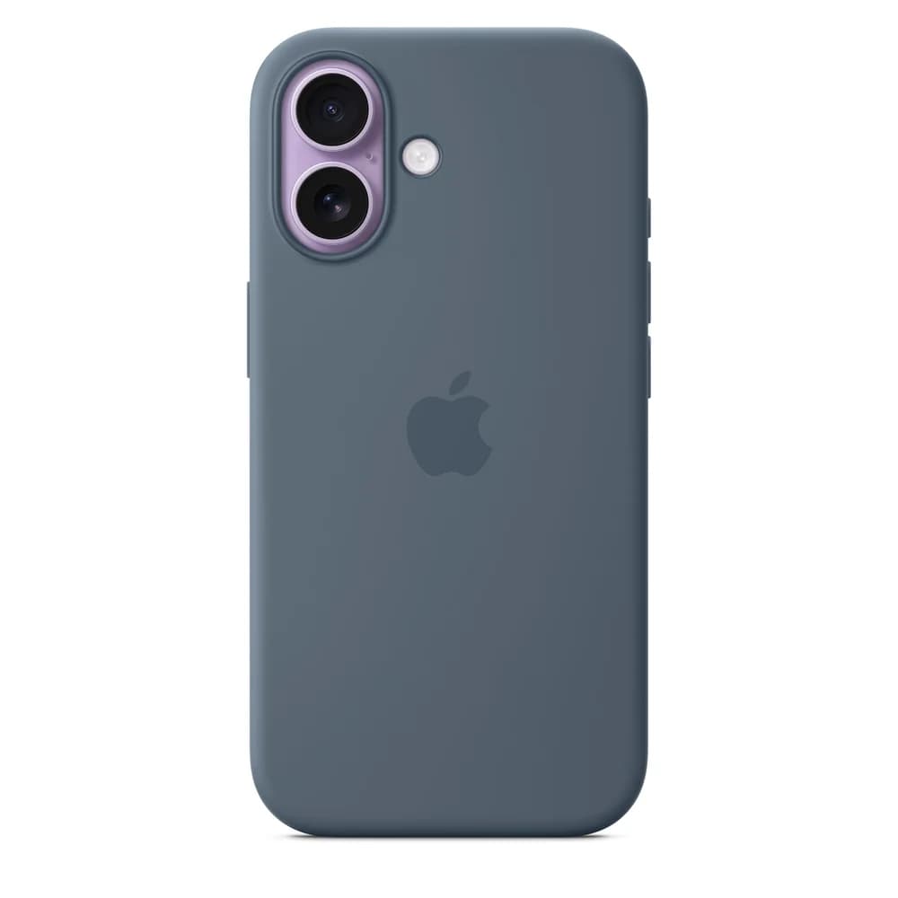 iPhone 17 Silicone Case with MagSafe - Anchor Blue