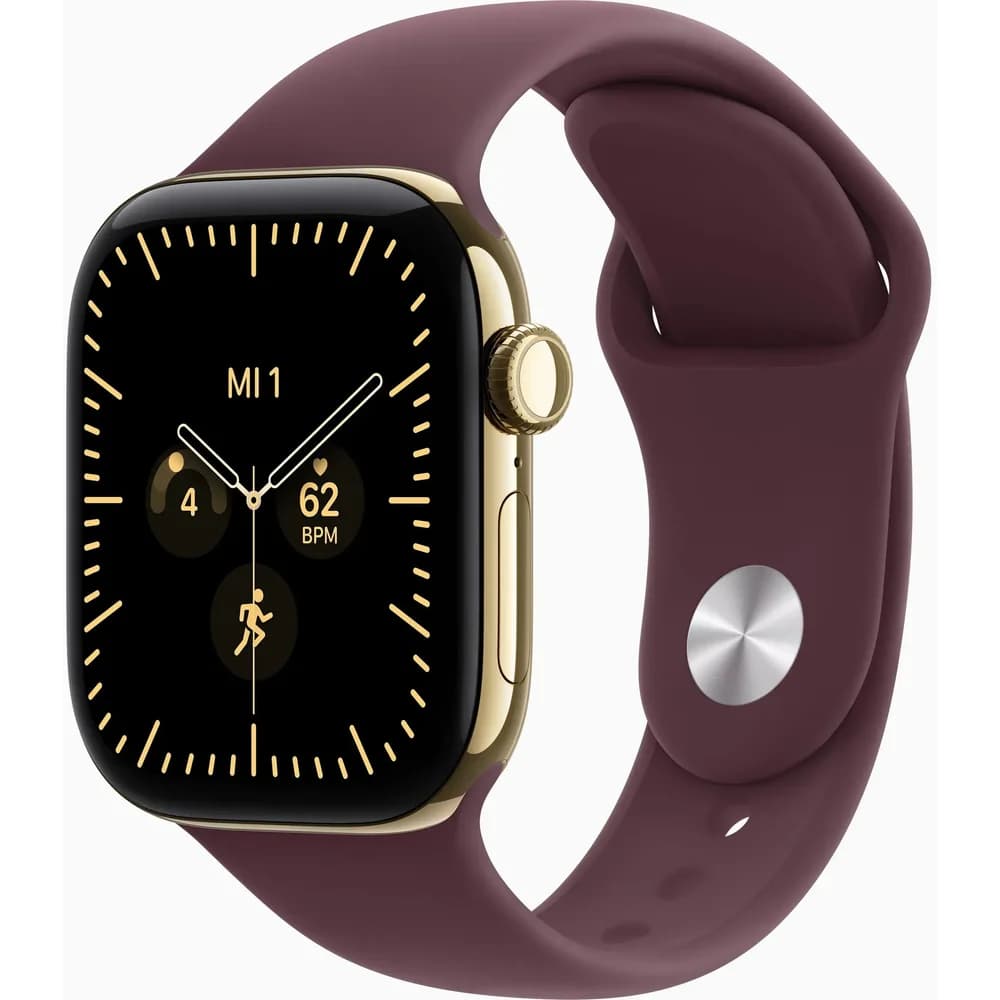 Apple Watch Series 12 Titan (GPS + Cellular) 42mm Brillantgold