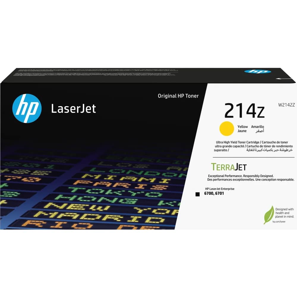 HP Toner W2142Z 214Z yellow