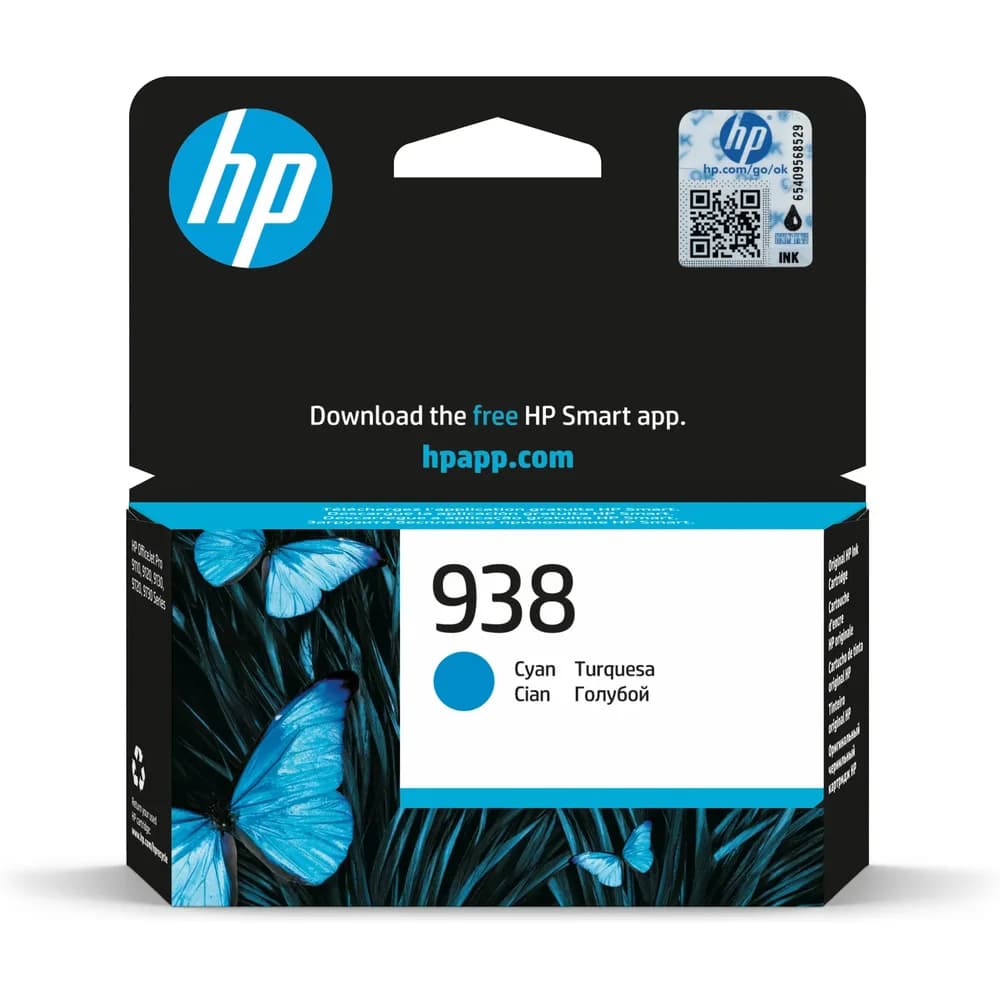 HP Tinte 938 cyan