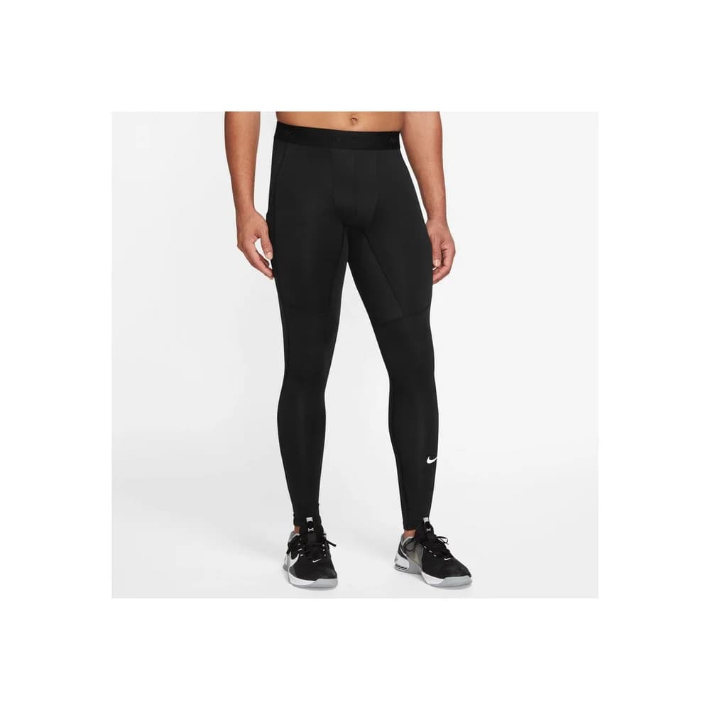 NIKE Pro Warm Tights Herren 010 - black/white S