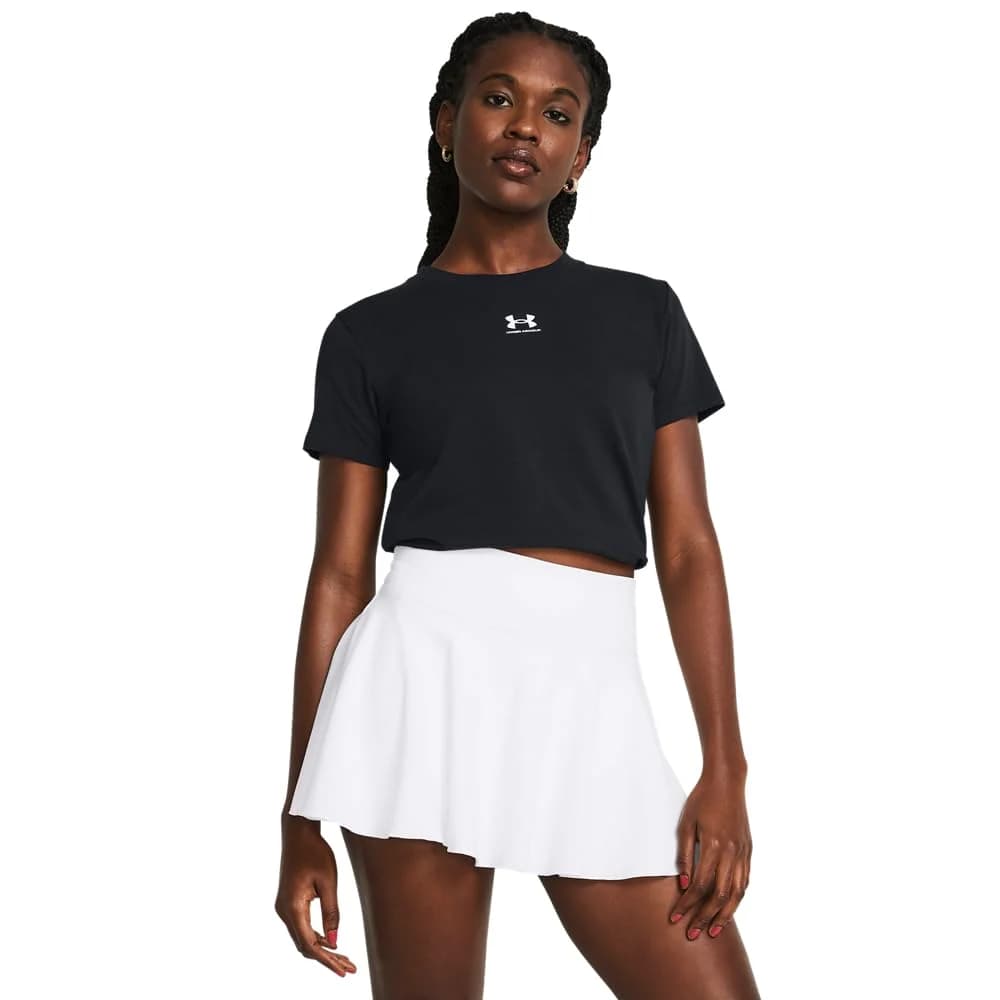 Under Armour Rival Core SS black white (001) M