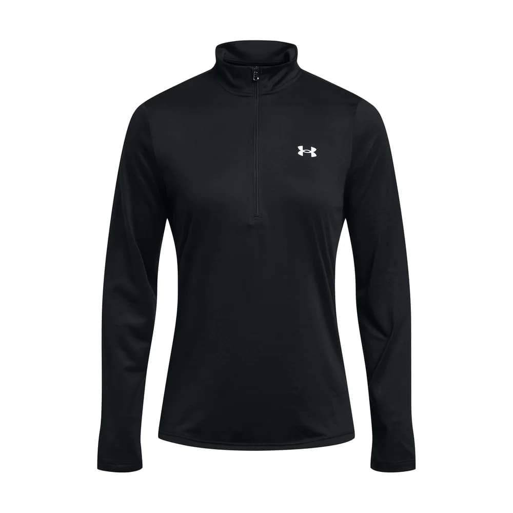 Under Armour Tech 1/2 Zip Sweatshirt Damen Schwarz F001 XL
