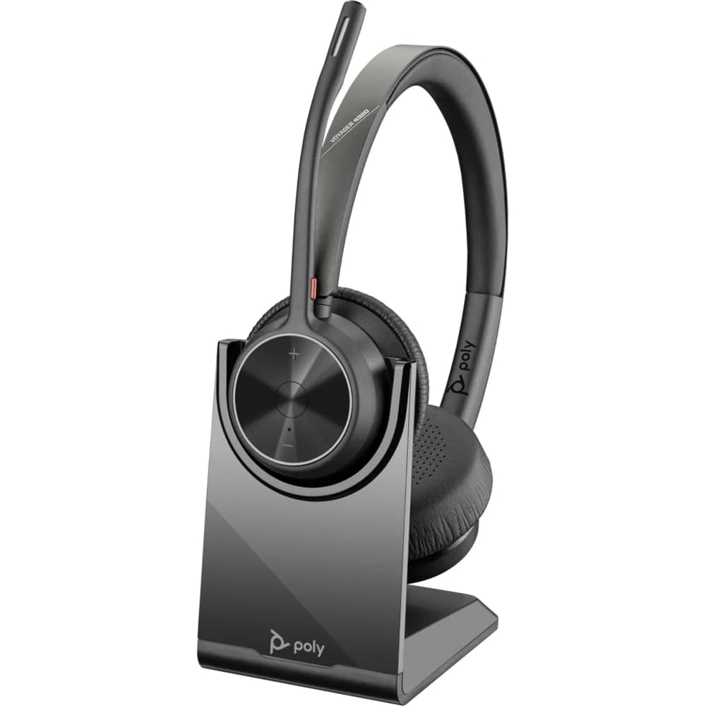 HP Poly Voyager 4320-M + USB-A-an-USB-C-Kabel + BT700 Dongle