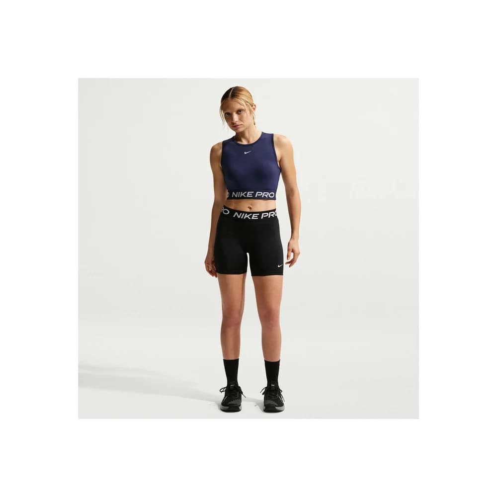Nike Damen Pro Dri-Fit 365 Mid-Rise 5-Inch Shorts L schwarz