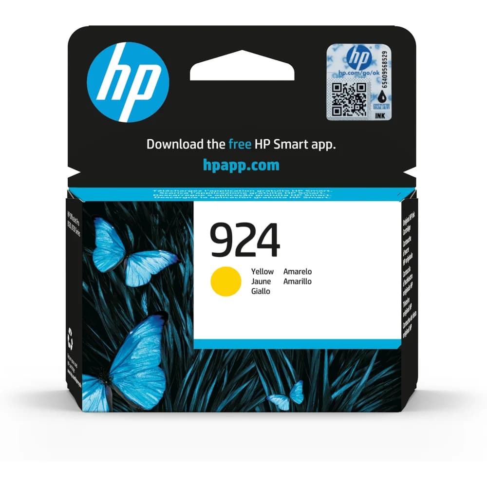 HP 924 Tintenpatrone gelb