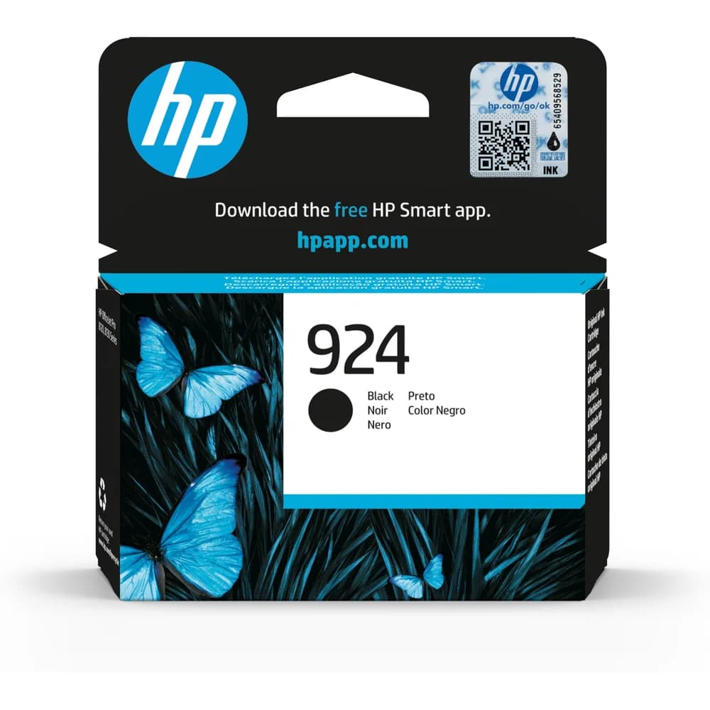 HP, Druckerpatrone, 924 (BK)