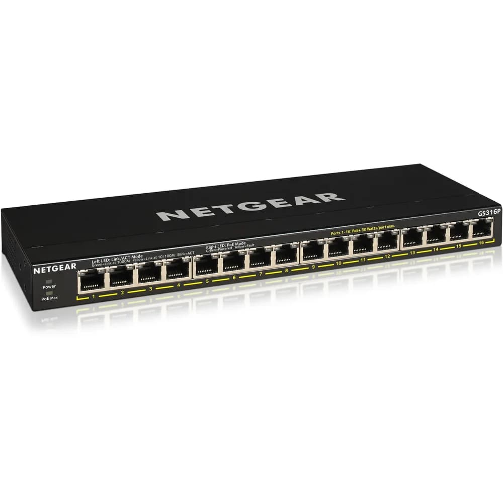 NETGEAR GS316P Switch WLAN-Router