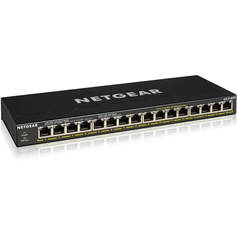 NETGEAR GS316PP Switch WLAN-Router