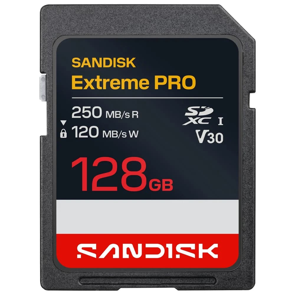 Sandisk Extreme Pro SDXC 128GB Speicherkarte