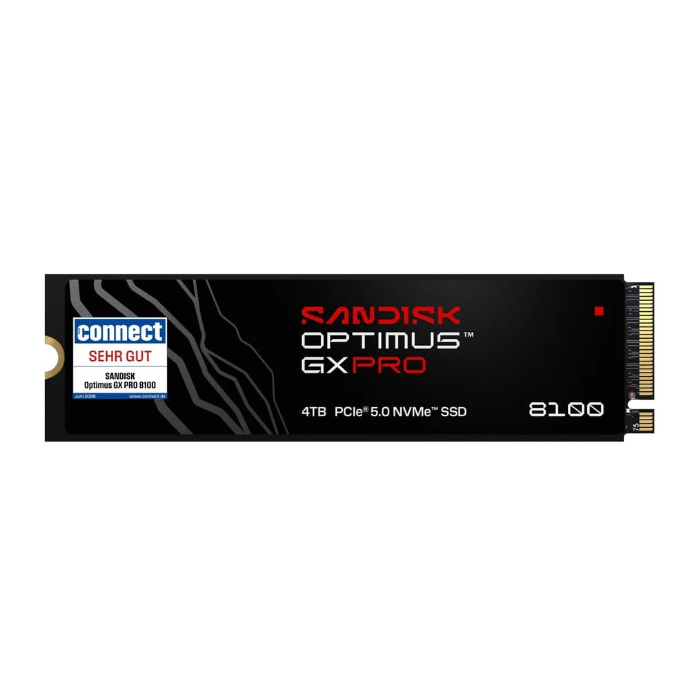 SanDisk Optimus GX PRO 8100, 4 TB, M.2, 14900 MB/s