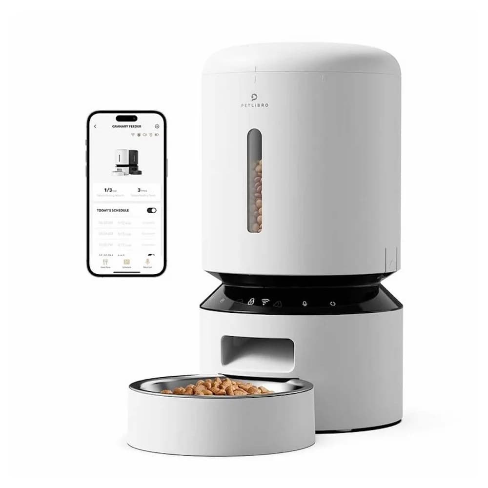 Petlibro Katzen-Futterautomat PETLIBRO GRANARY WIFI FEEDER 5L WHITE