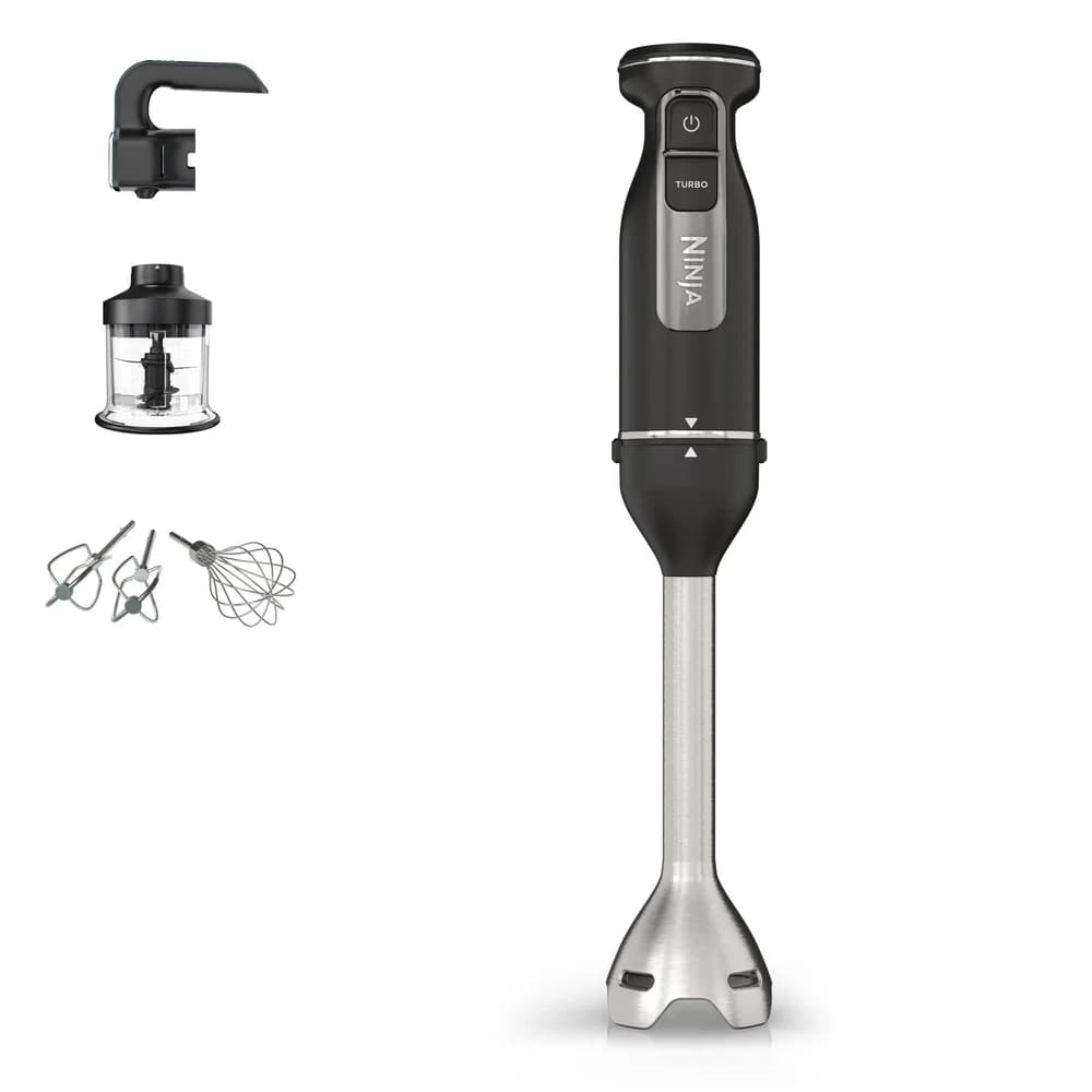 NINJA Handmixer CI100EU Ninja Foodi 3-in-1 Hand- & Stabmixer Set, 850 W schwarz