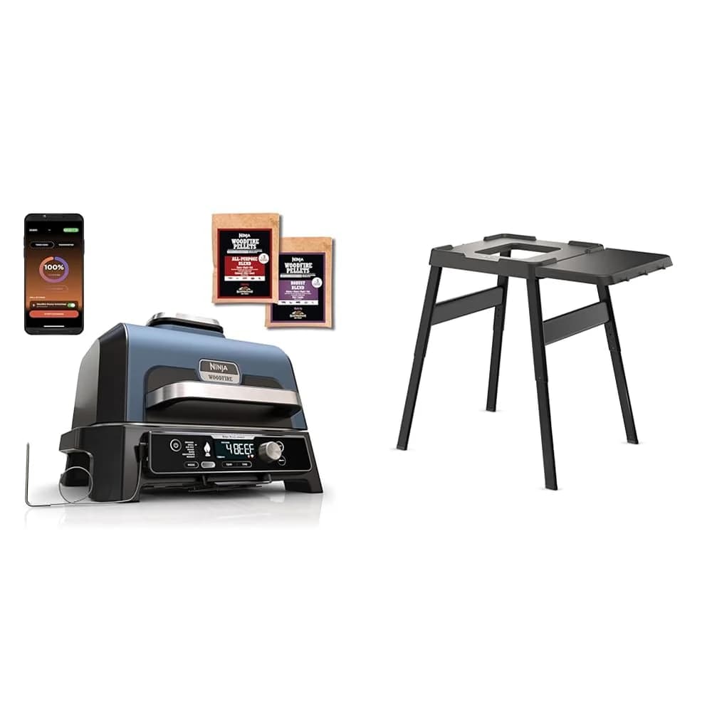 NINJA Elektrogrill OG901EU WoodFire Pro Connect XL