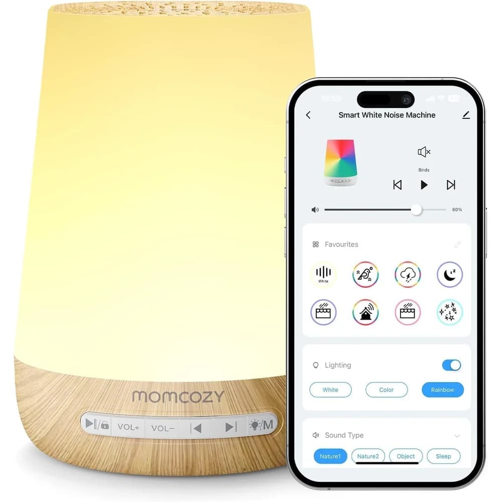 Momcozy Baby Sound Maschine - App gesteuert
