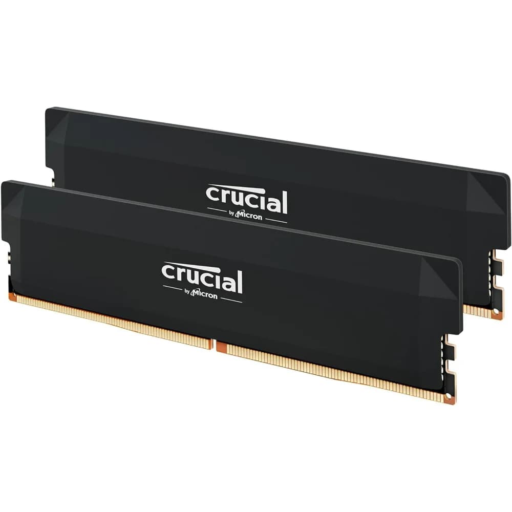 Crucial RAM Pro 32GB (2x16GB) Kit DDR5 6400MHz UDIMM schwarz