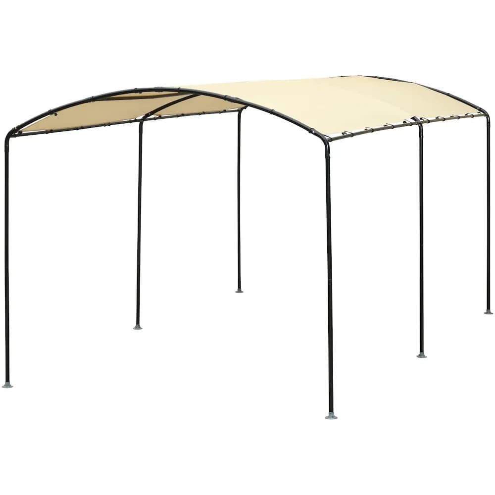 ShelterLogic Folien Carport Garage sand 490x270x240 cm