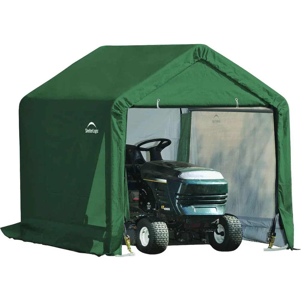 ShelterLogic Zeltgarage / Gerätehaus 3,24 m2 grün, 180x180x180 cm