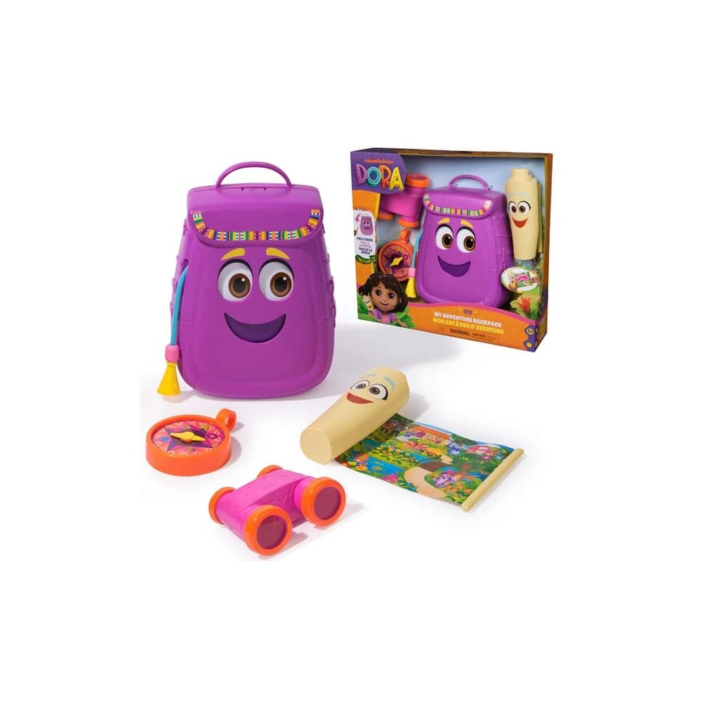 Spin Master Lernspielzeug Dora - Mein Abenteuer Rucksack (Set, 4-St) bunt