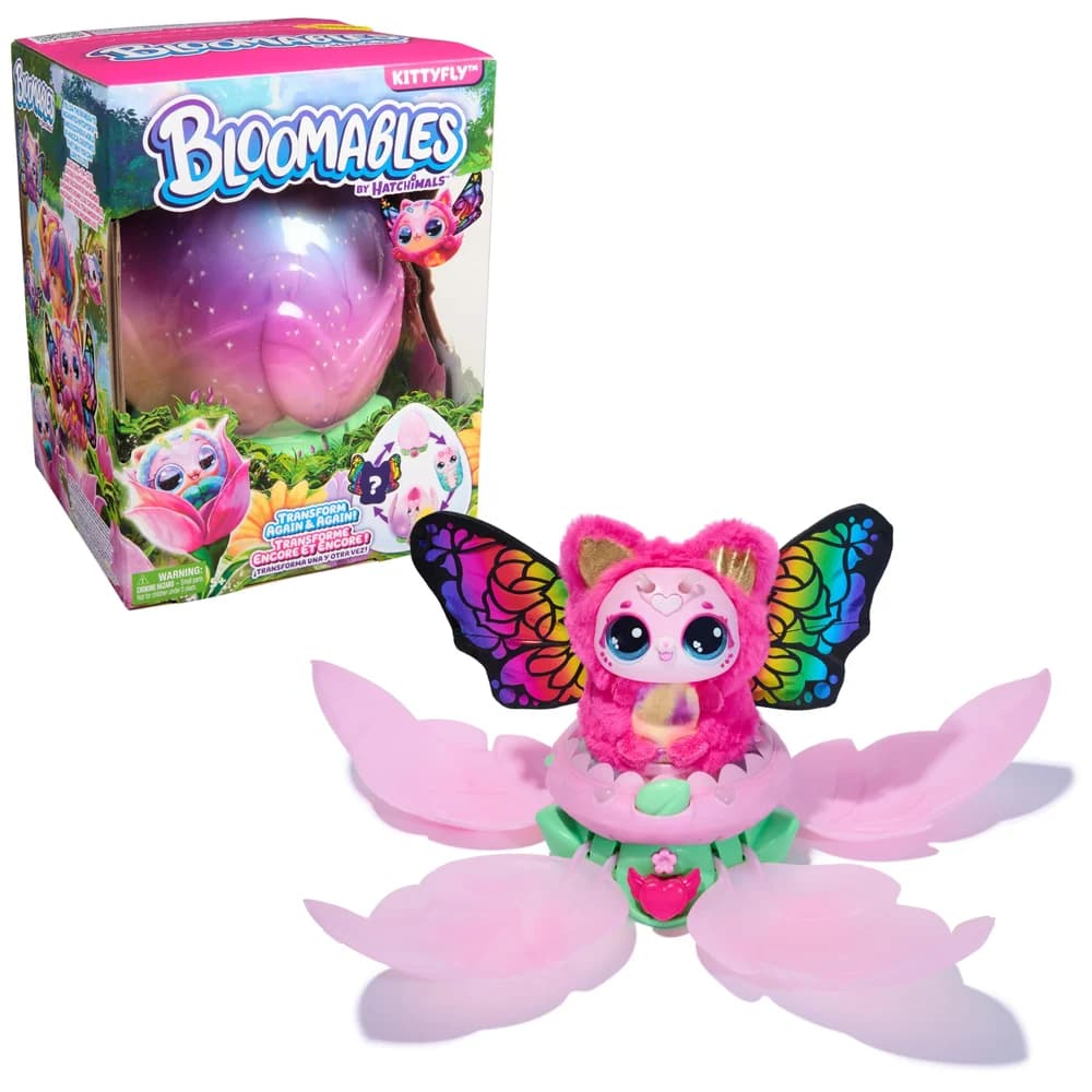 Spin Master Spielfigur Bloomables von Hatchimals - Kittyfly, mit Sound bunt