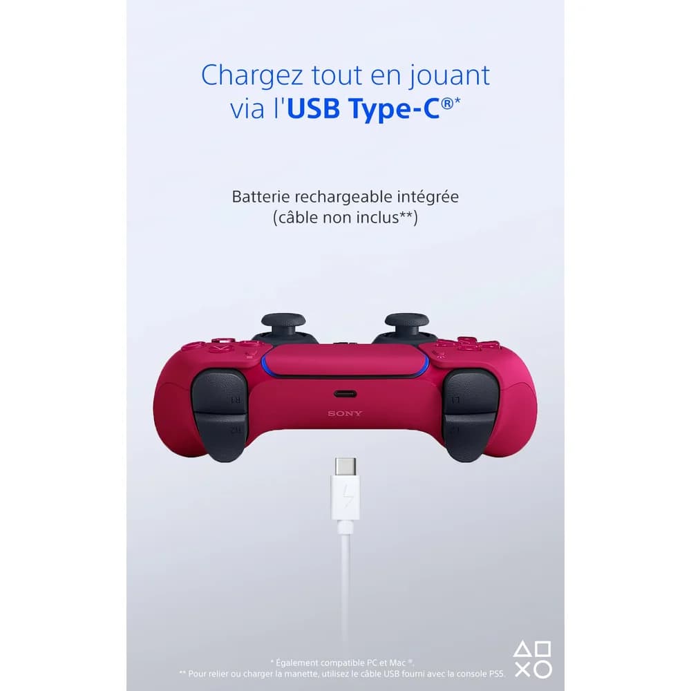 Sony Dualsense Wireless Controller PS5 cosmic red