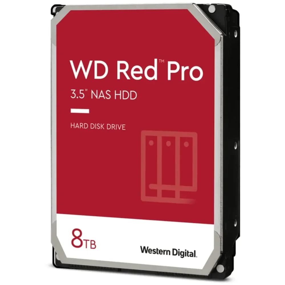 Western Digital Red Pro , 8 TB, 7200 RPM, 256 MB, 3.5", SATA