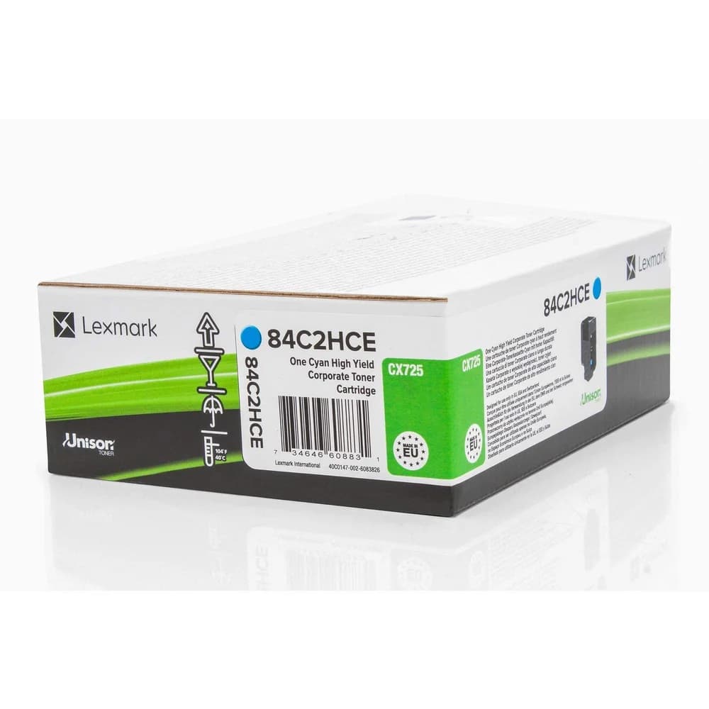 Lexmark 84C2HCE - toner, cyan