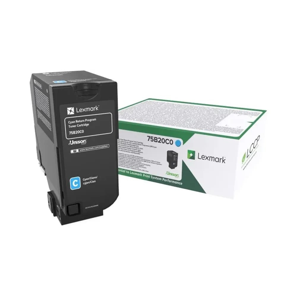 Lexmark Toner 75B20C0 cyan