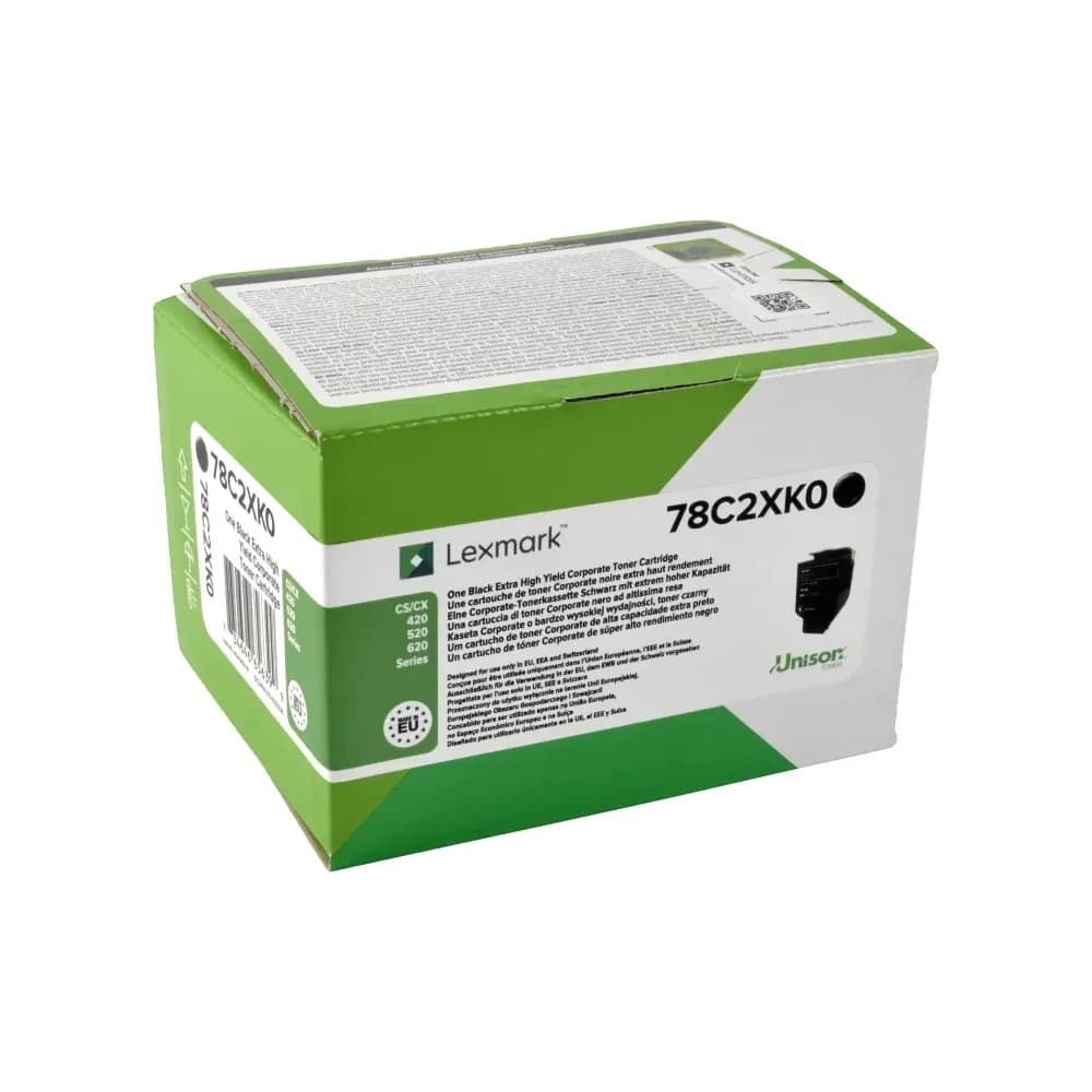 Lexmark, Toner, 78C2XK0 (BK)