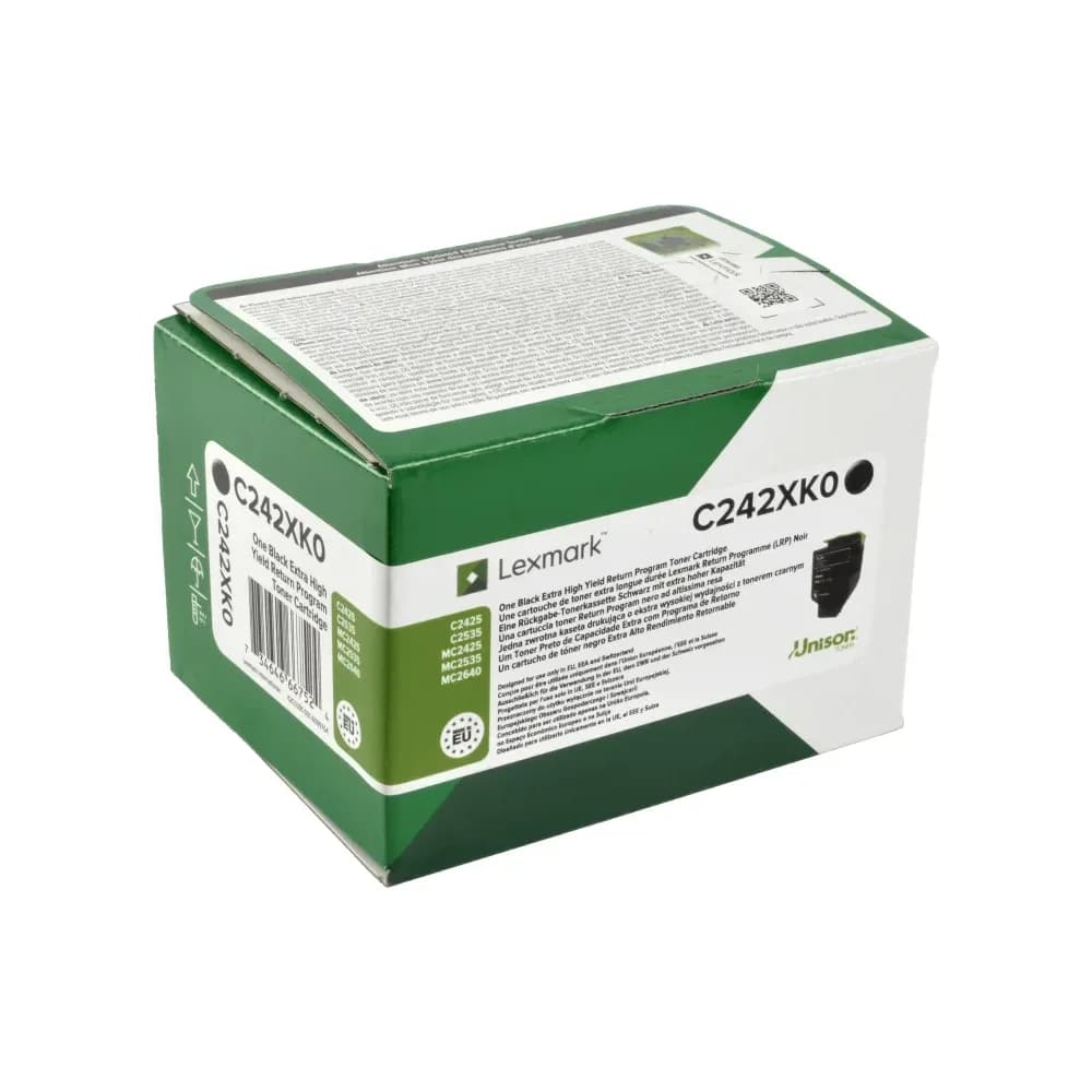 Lexmark, Toner, C242XK0 (BK)