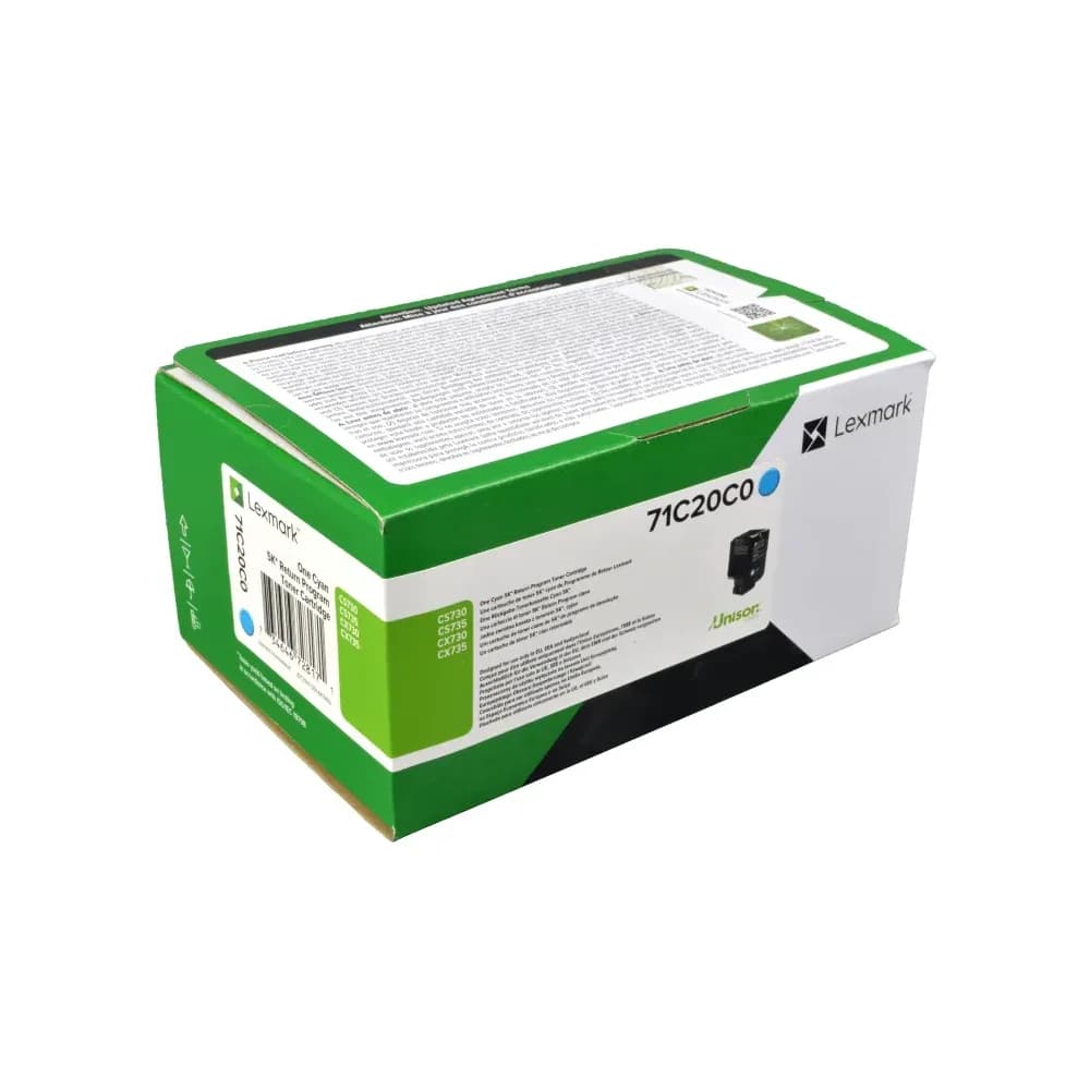 Lexmark Toner 71C20C0 cyan