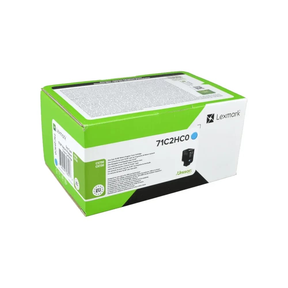 Lexmark Toner 71C2HC0 cyan