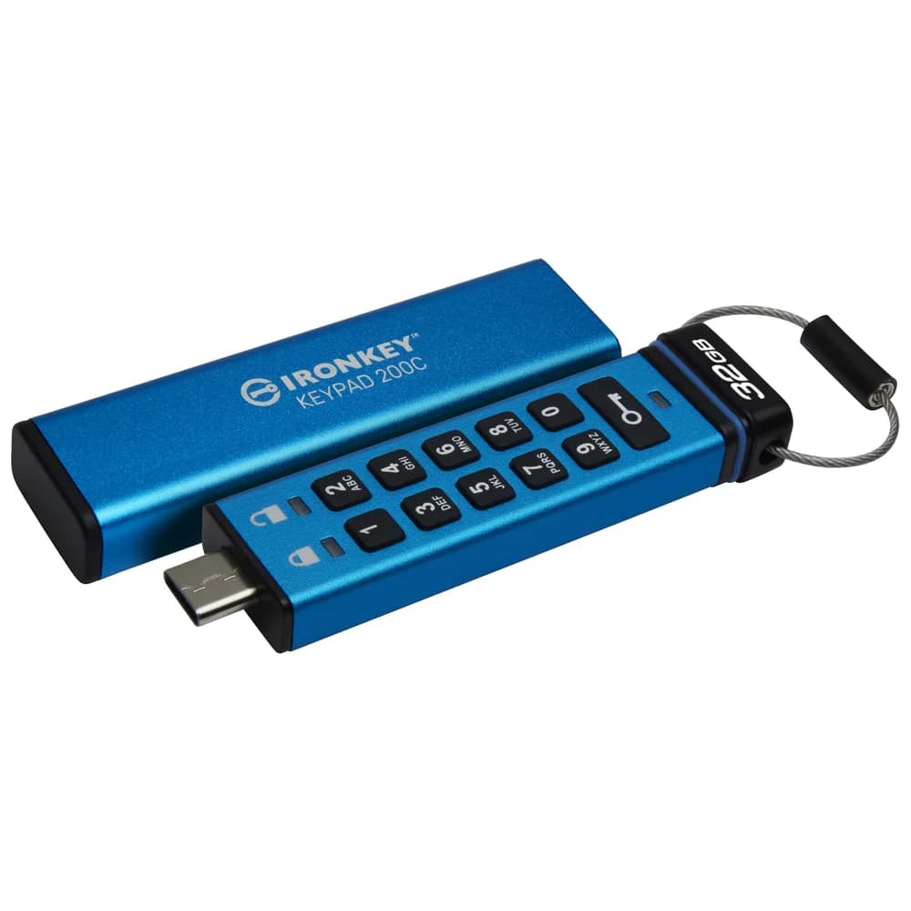 Kingston IronKey Keypad 200C - USB-Stick - 32 GB