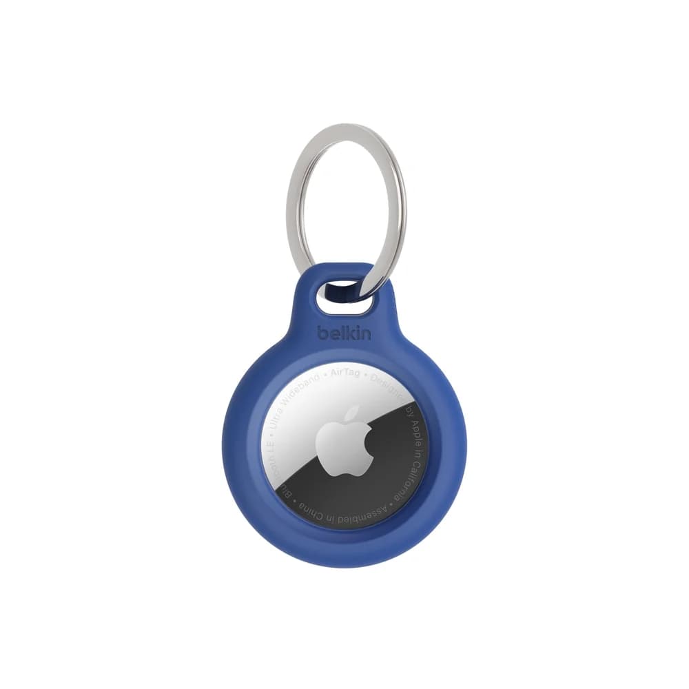 Belkin Schlüsselanhänger für Apple AirTag, blau F8W973btBLU