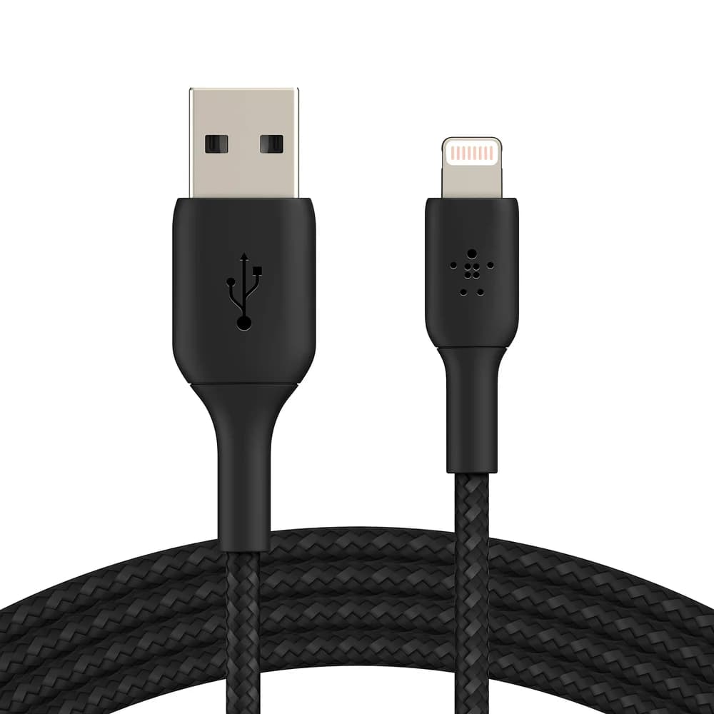 Belkin CAA002BT2MBK Lightning-Kabel 2 m Schwarz