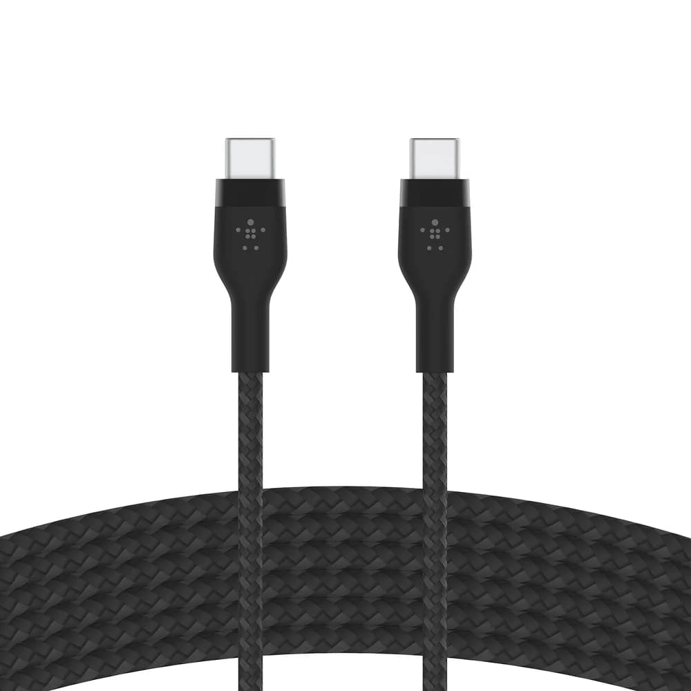 Belkin Boost Charge Pro Flex USB-C Kabel geflochten 3m schwarz CAB011BT3MBK