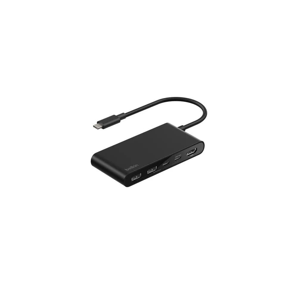 Belkin CONNECT USB-C 5-in-1 mit Dual USB-C Ports,si. AVC022hqSGY