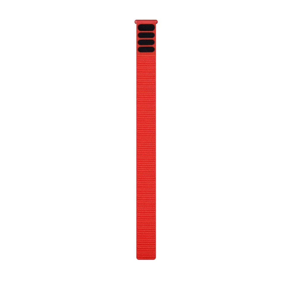 Garmin Unisex Ultrafit 2 Nylon Band 22mm rot