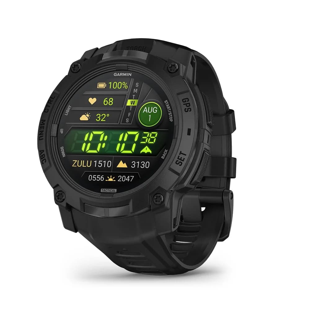 Garmin Instinct 3 Tactical AMOLED 50mm Schwarz Outdoor Smartwatch