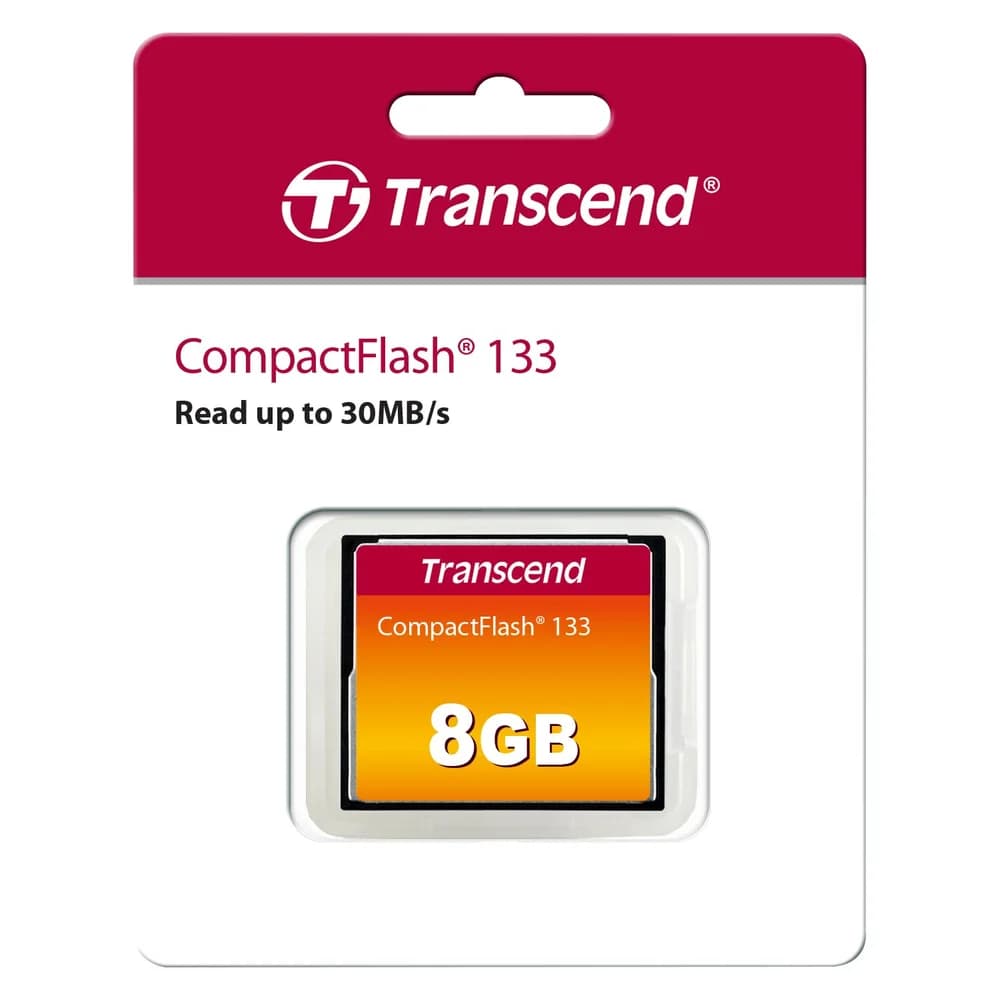Transcend TS8GCF133 Speicherkarte 8 GB