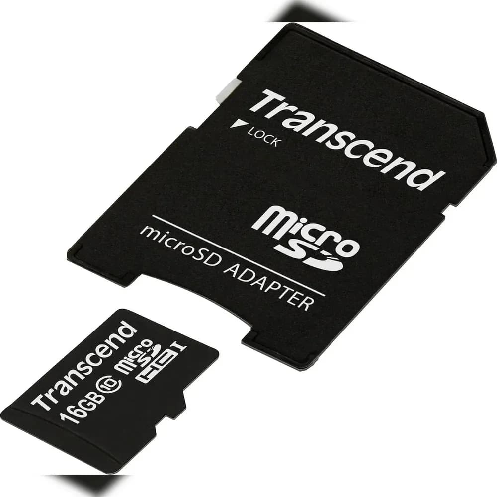 TRANSCEND microSDHC 16GB, Class 10