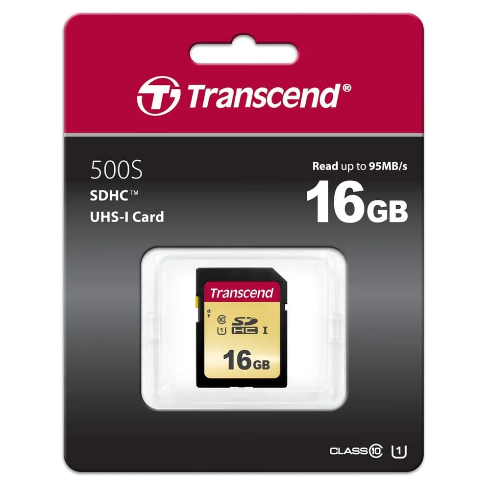 500S SDHC UHS-1 - 16GB