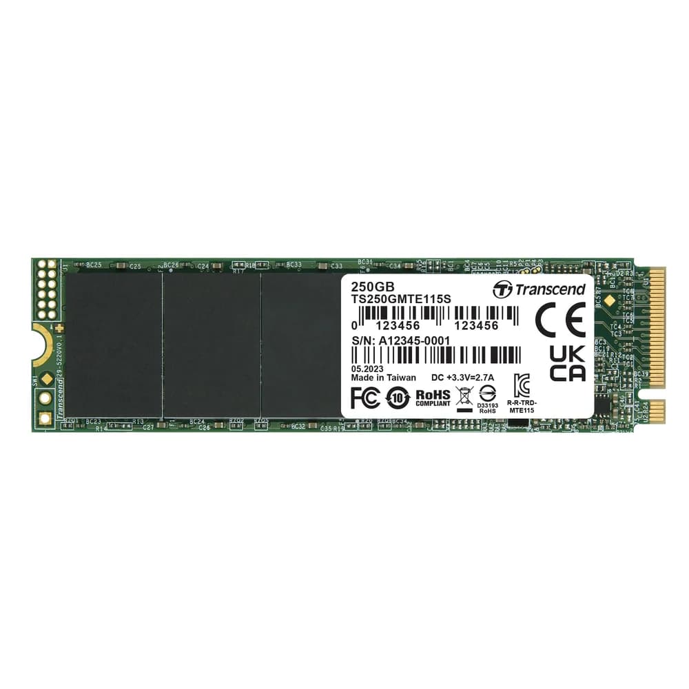 Transcend 115S M.2 SSD - 250 GB