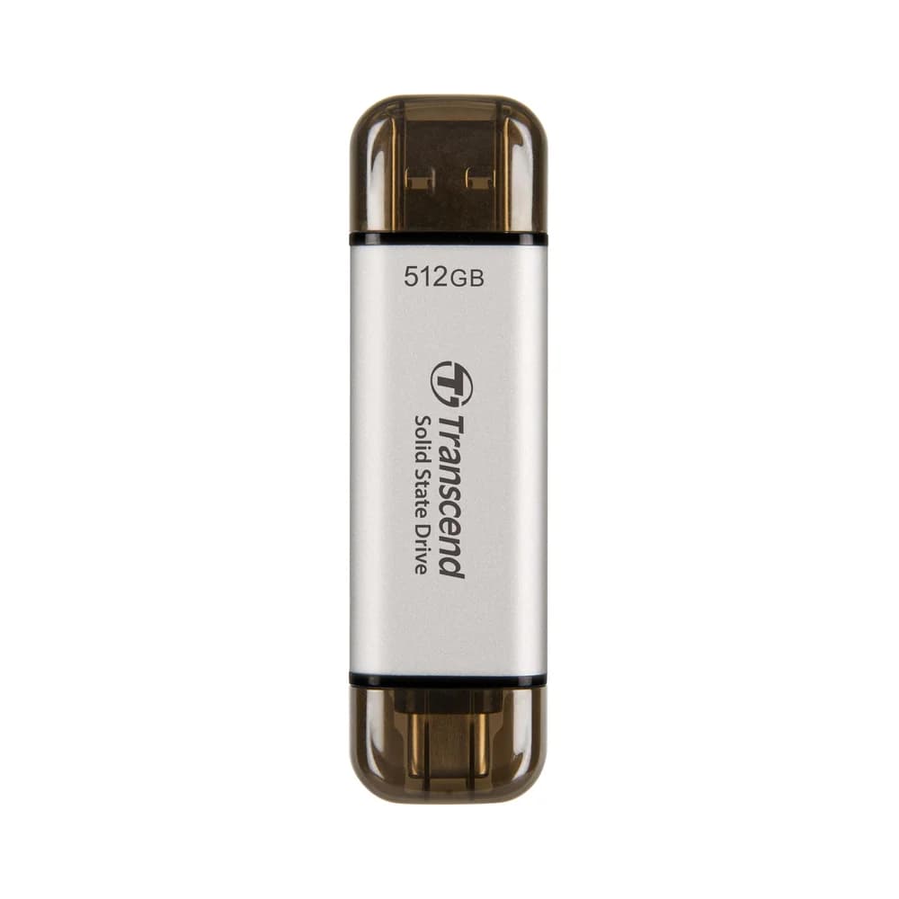 Transcend ESD310 Externe SSD 512 GB, silber