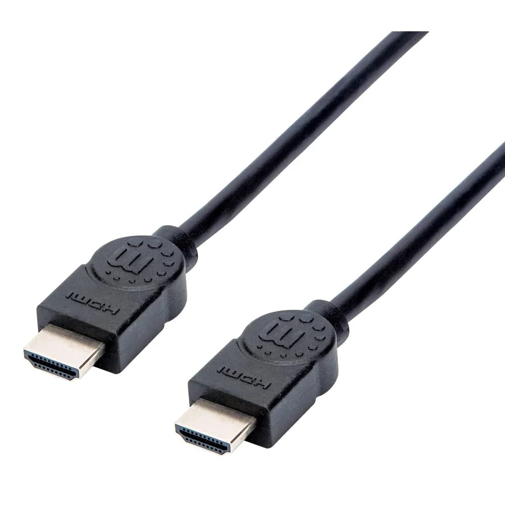 MANHATTAN High Speed HDMI-Kabel, 4K@30Hz, ARC, 3D, HDMI-Stecker HDMI-Kabel