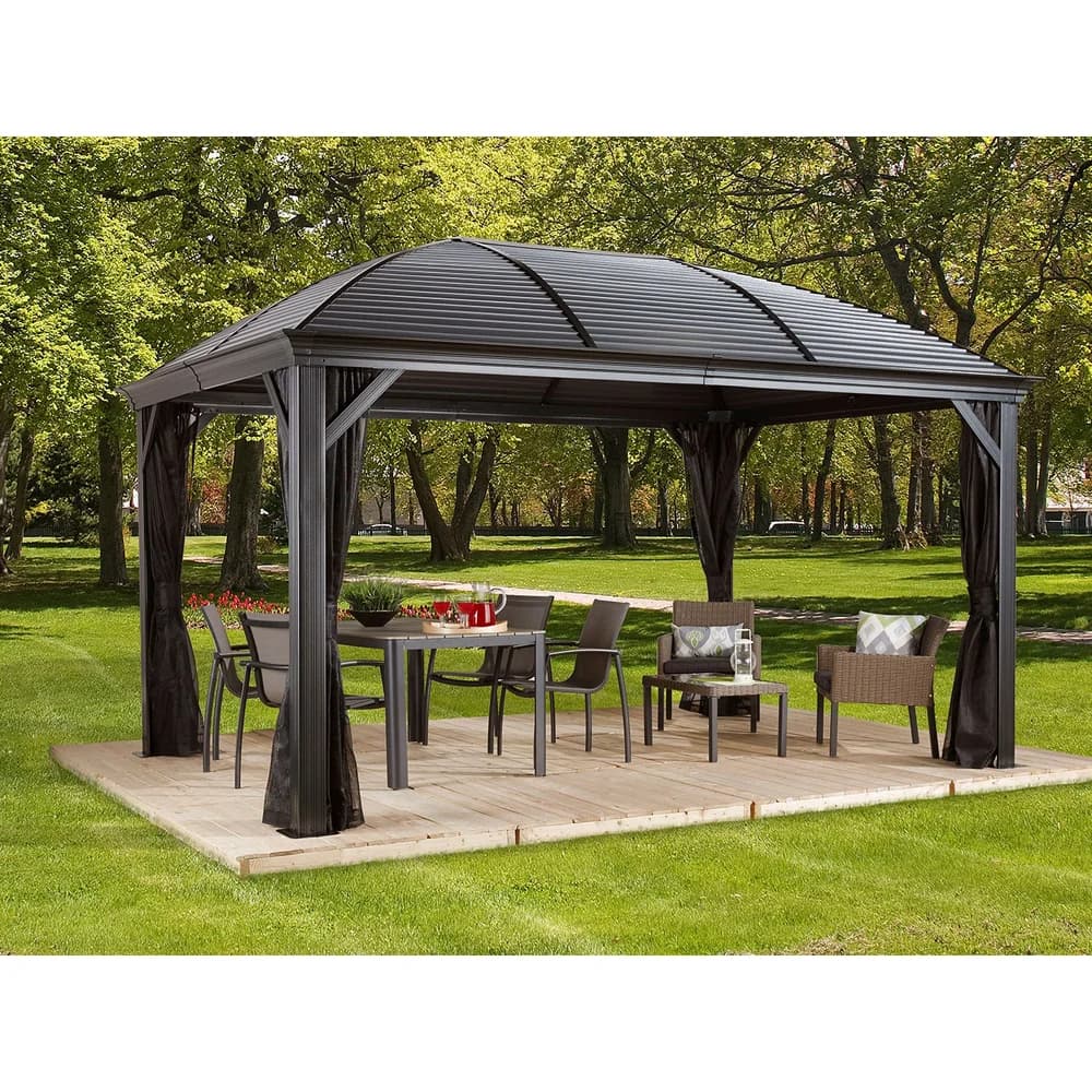SOJAG CANADA Pavillon Moreno 10x14, galv. Stahl